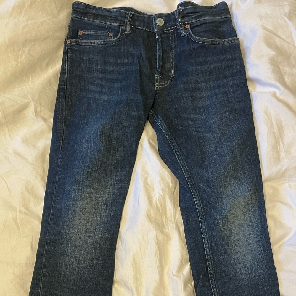 All saints cigarette denim